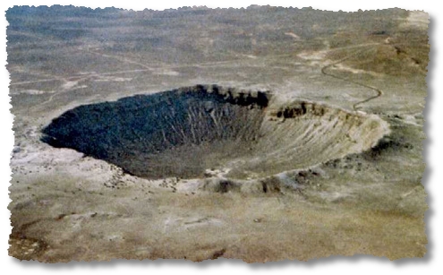 impact crater barringer-arizona