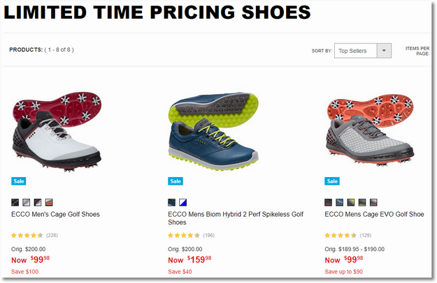 the_golf_warehouse_limited_time_pricing